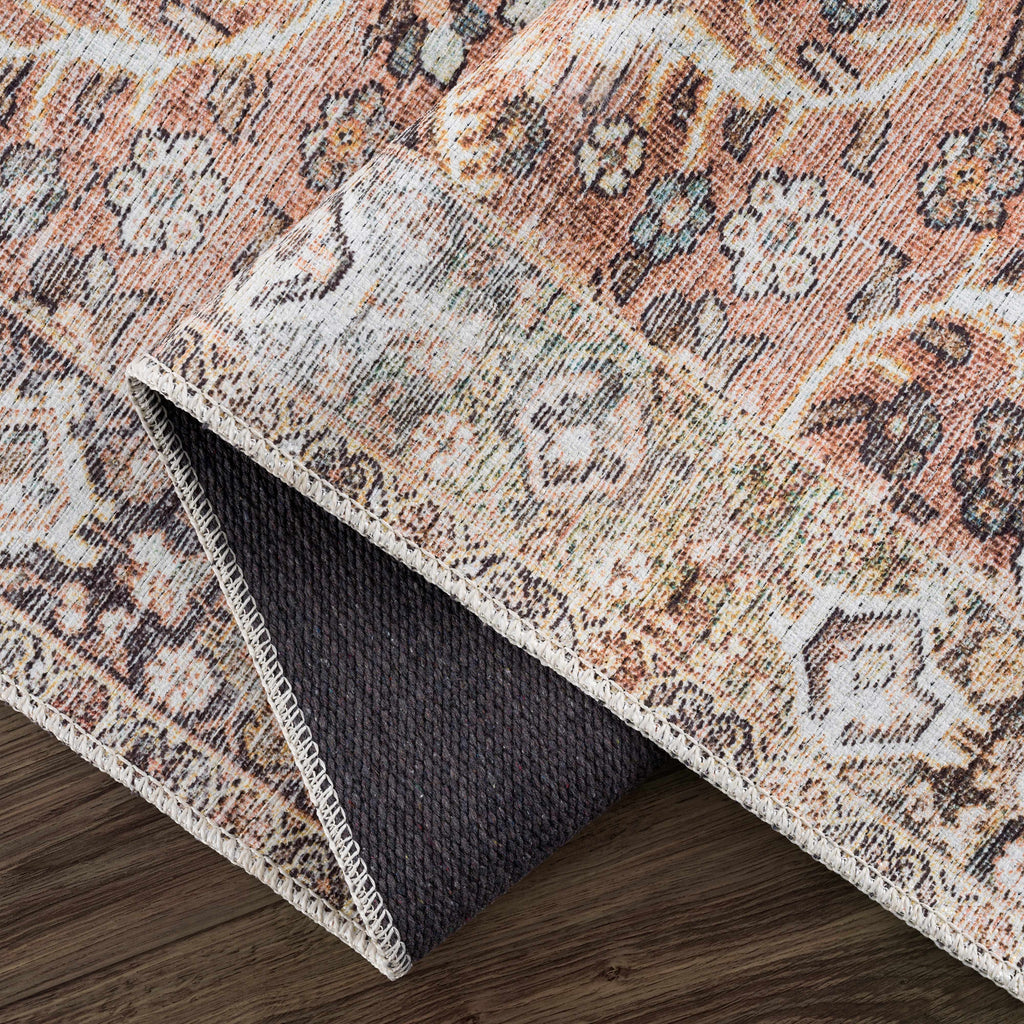 Hauteloom Bian HGEBBIAN8A1 Peach Machine Made Rug