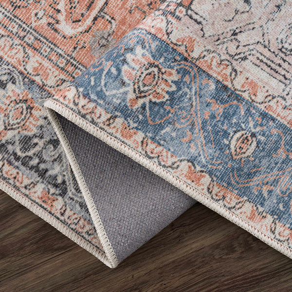Hauteloom Rosman ROSM Black Machine Made Chenille-Polyester Rug