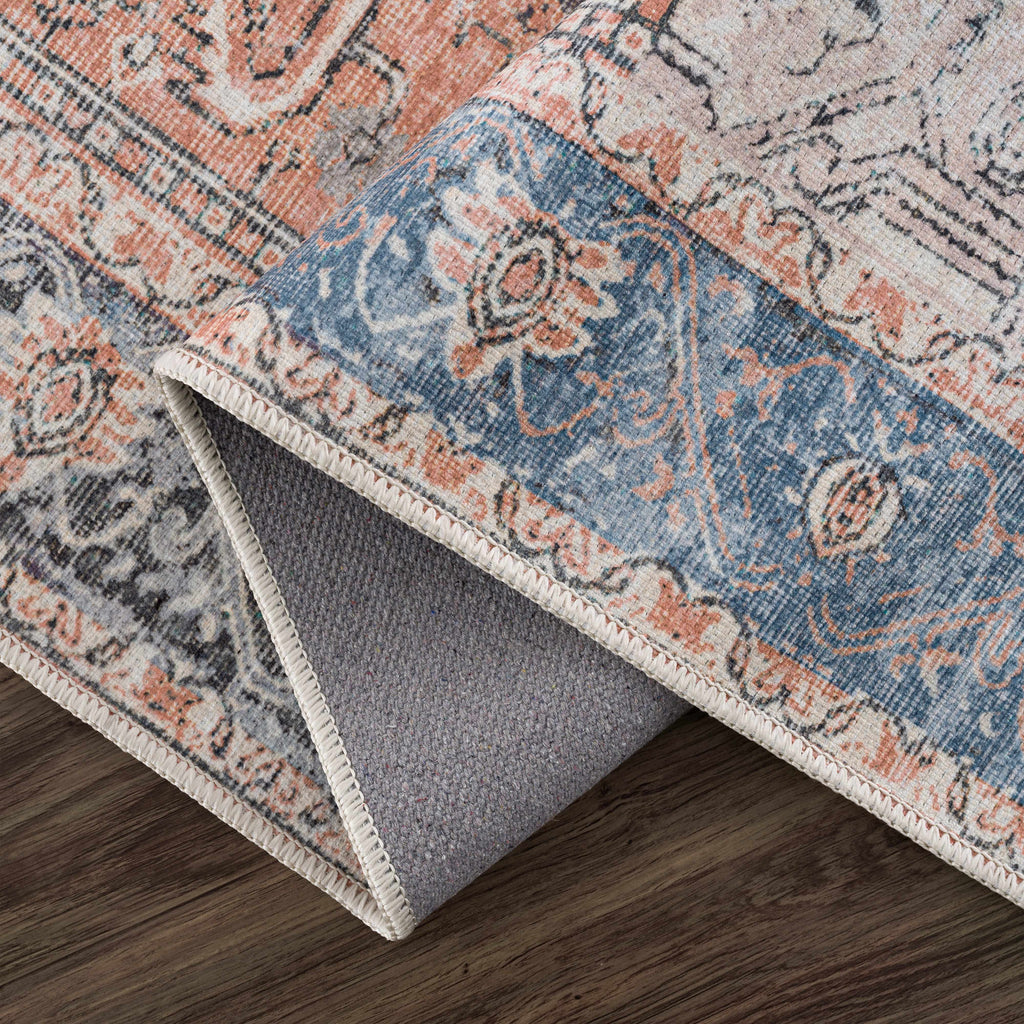 Hauteloom Rosman ROSM Black Machine Made Chenille-Polyester Rug