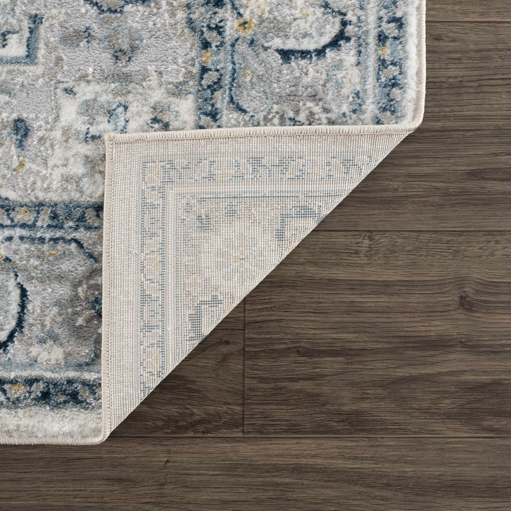 Hauteloom Liverpool LVP4114 Medium Gray Machine Made Polypropylene Rug