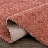 Hauteloom Heavenly HVL6210 Pink Machine Made Polyester Rug