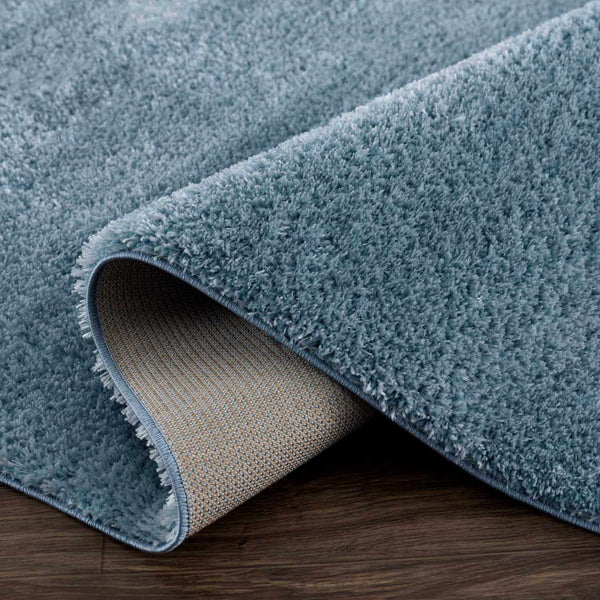 Hauteloom Heavenly HVL6202 Blue Machine Made Polyester Rug