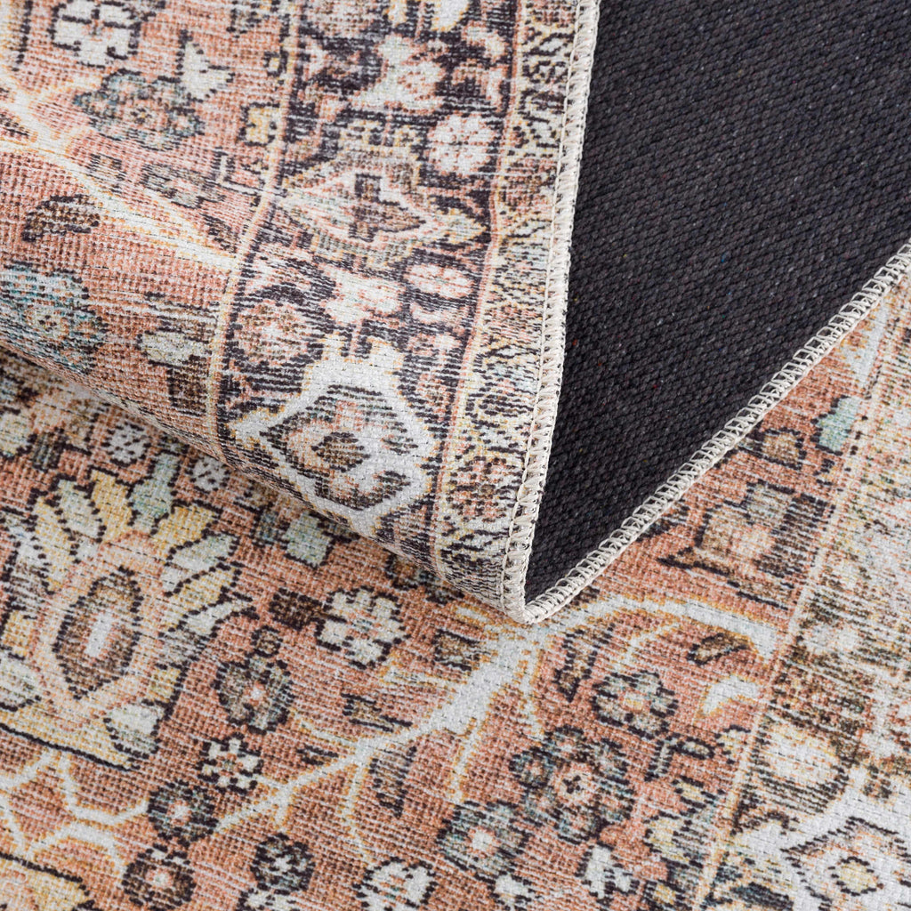 Hauteloom Bian HGEBBIAN8A1 Peach Machine Made Rug