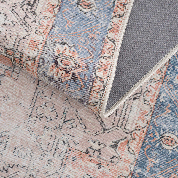 Hauteloom Rosman ROSM Black Machine Made Chenille-Polyester Rug