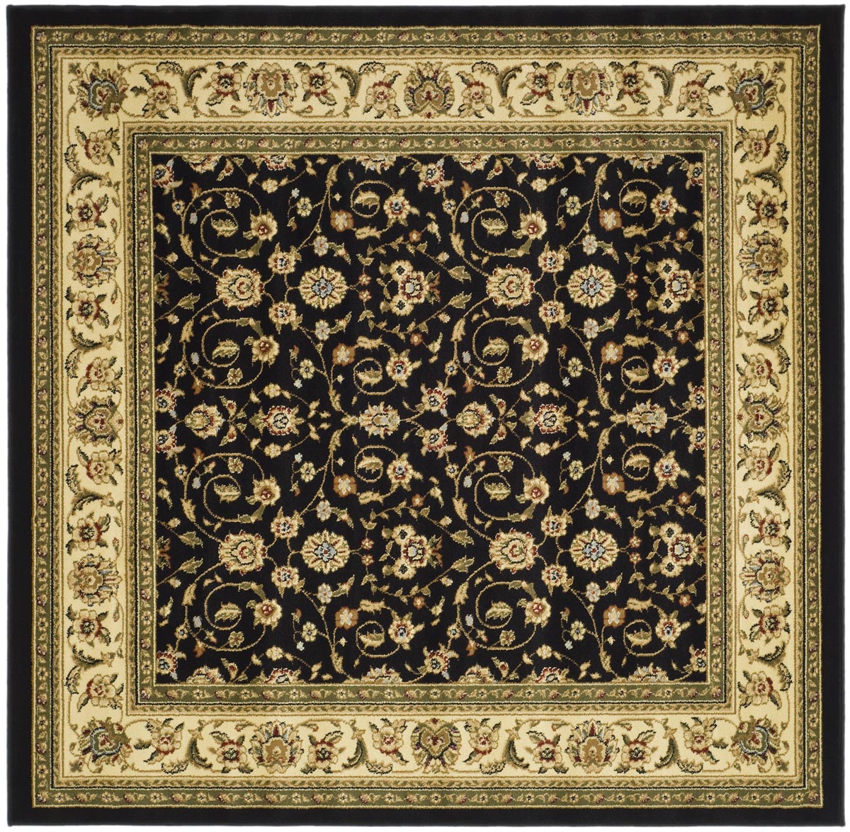 Safavieh Clearance Lyndhurst LNH316B Black Rug