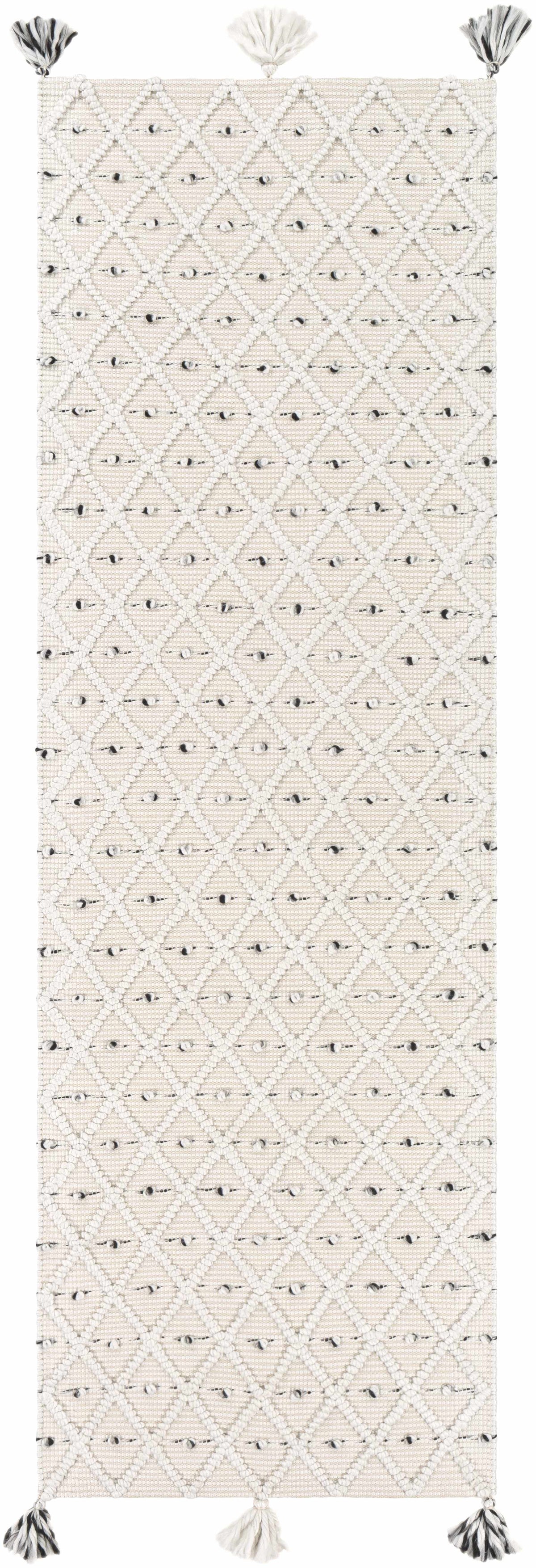 Hauteloom Sadleir SADLE Black Woven/Flatwoven RecycledPETYarn Rug