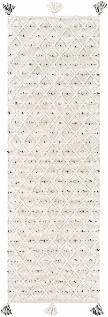Hauteloom Sadleir SADLE Black Woven/Flatwoven RecycledPETYarn Rug