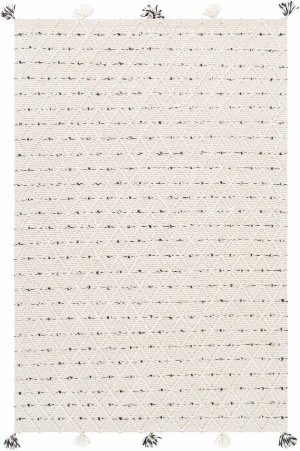 Hauteloom Sadleir SADLE Black Woven/Flatwoven RecycledPETYarn Rug