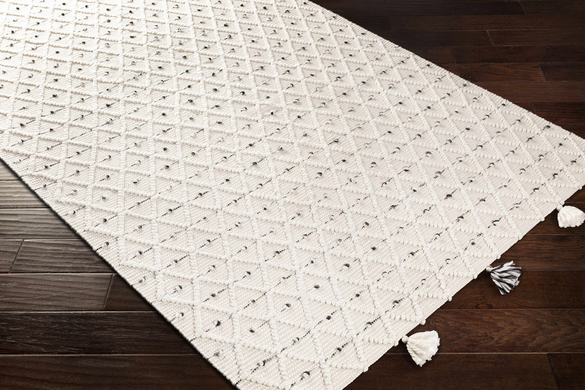 Hauteloom Sadleir SADLE Black Woven/Flatwoven RecycledPETYarn Rug