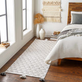 Hauteloom Sadleir SADLE Black Woven/Flatwoven RecycledPETYarn Rug