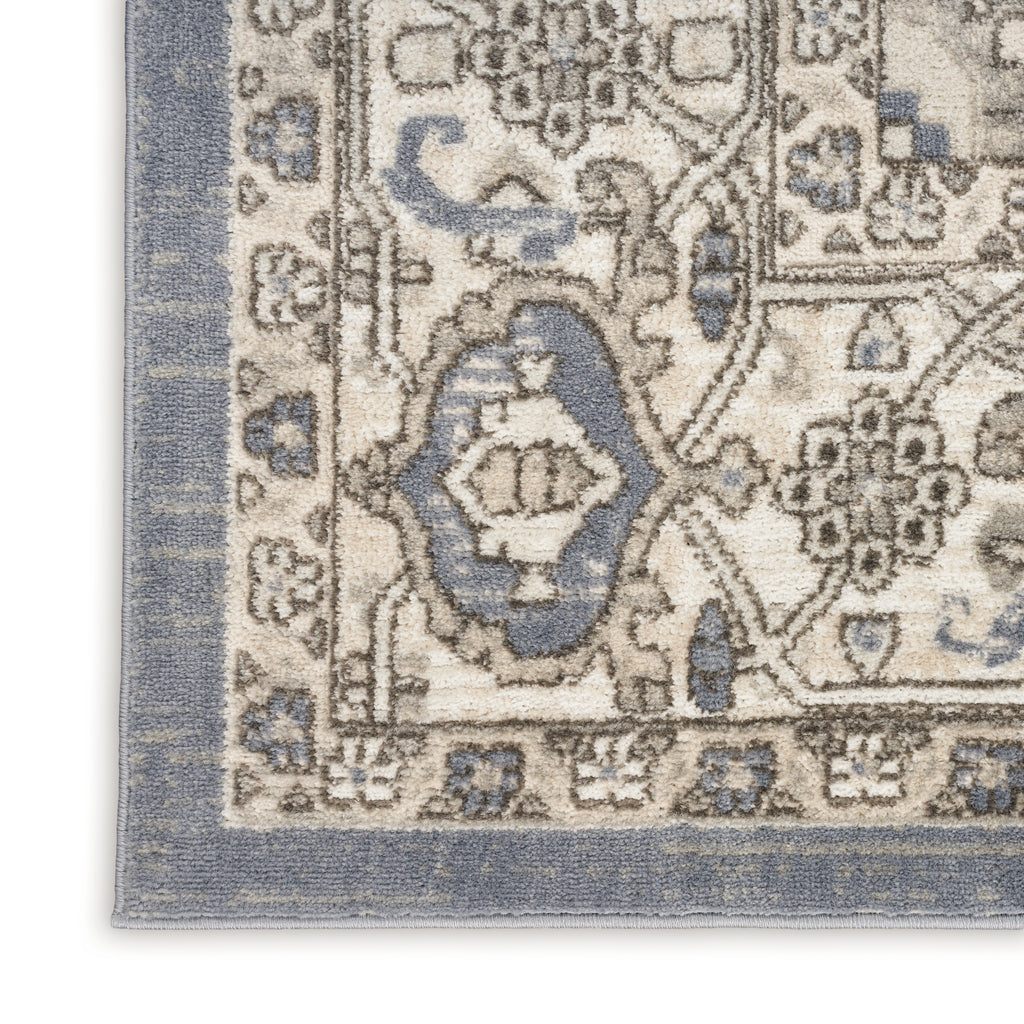 nourison quarry qua05 blue rug