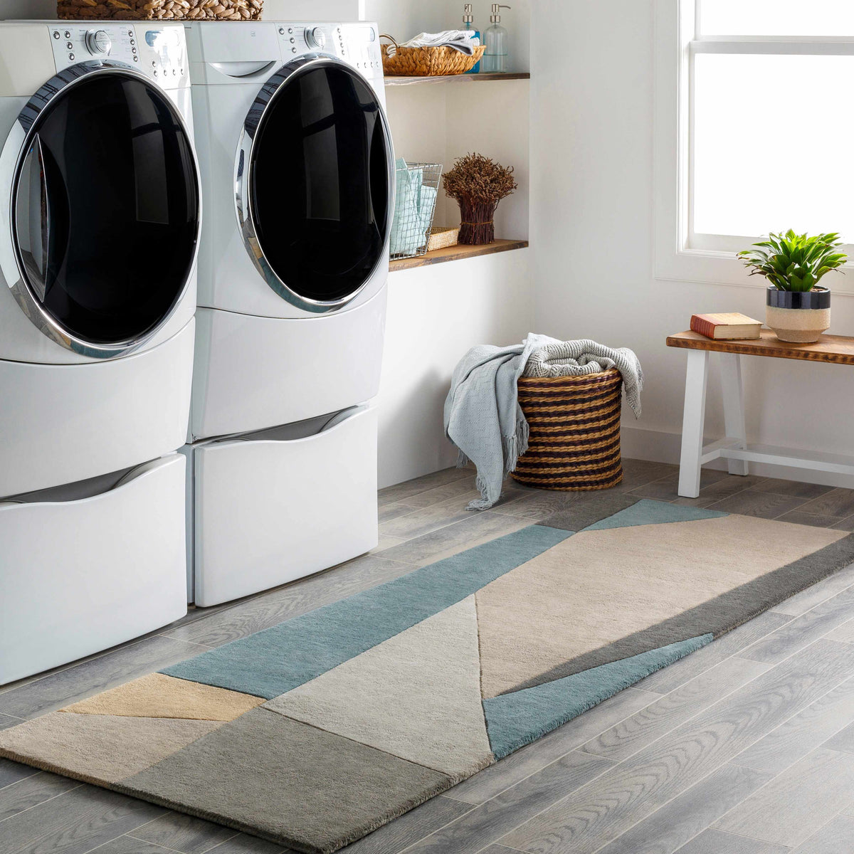 Hauteloom Salida SALID Sage Hand Tufted Wool Rug