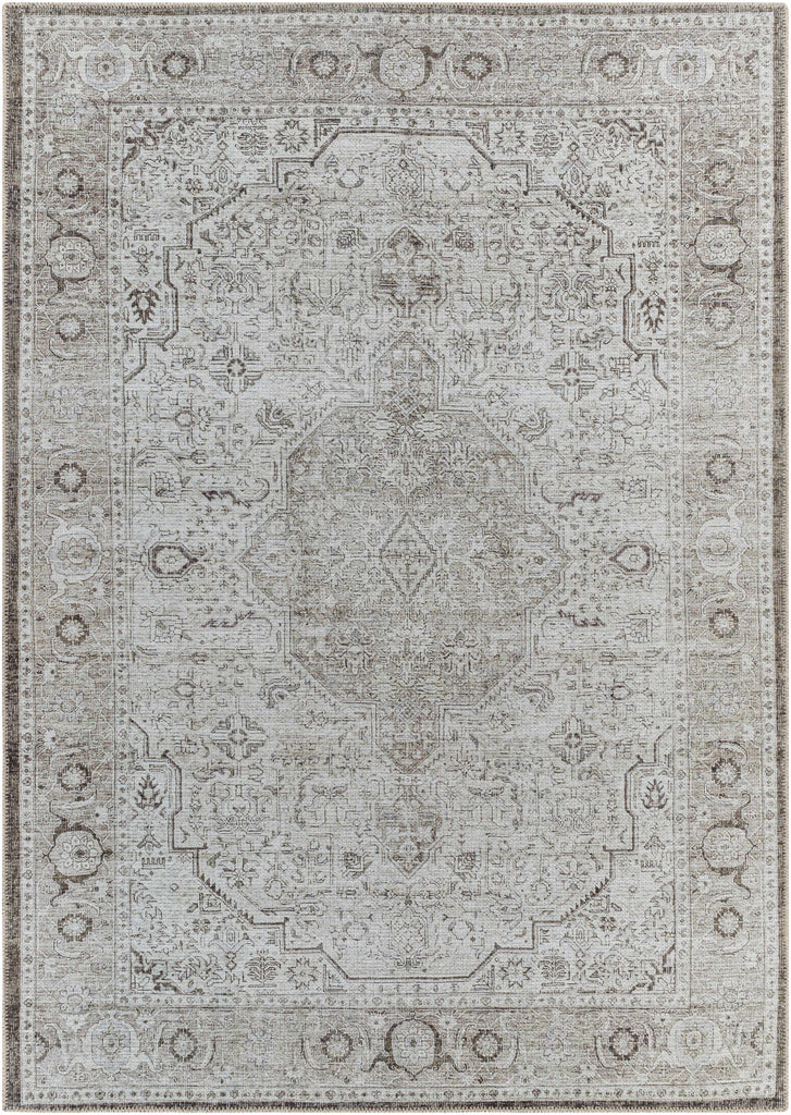 Hauteloom Anzu SAMAANZU8A1 Charcoal Machine Made Polyester Rug