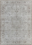 Hauteloom Anzu SAMAANZU8A1 Charcoal Machine Made Polyester Rug