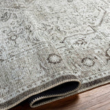 Hauteloom Anzu SAMAANZU8A1 Charcoal Machine Made Polyester Rug