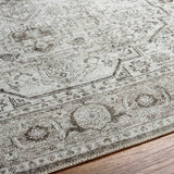 Hauteloom Anzu SAMAANZU8A1 Charcoal Machine Made Polyester Rug