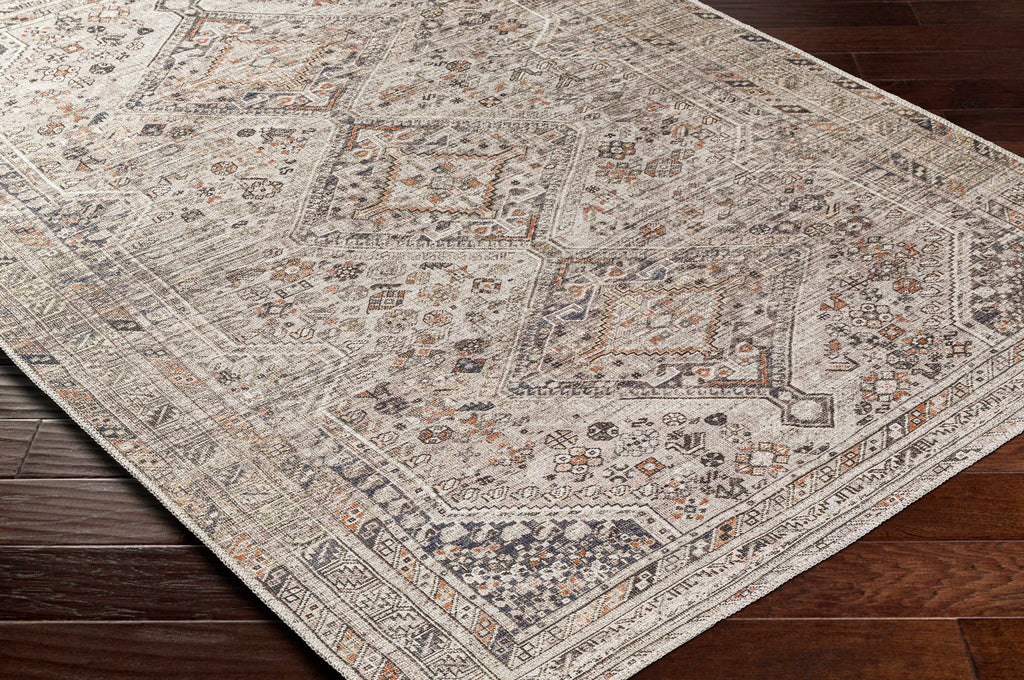 Hauteloom Barny SAMABARNYA5 Ivory Machine Made Polyester Rug