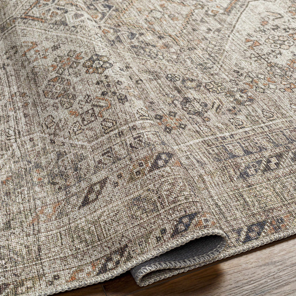 Hauteloom Barny SAMABARNYA5 Ivory Machine Made Polyester Rug