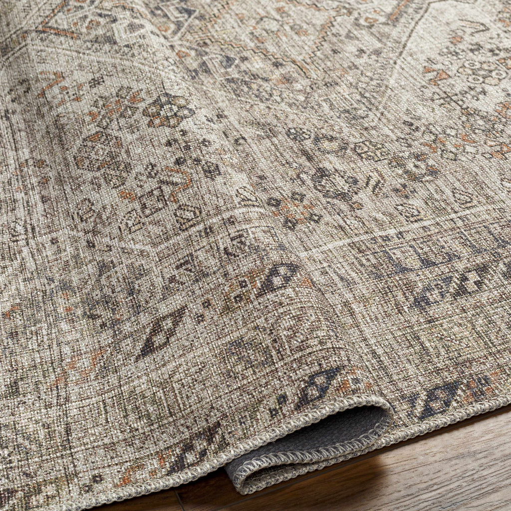 Hauteloom Barny SAMABARNYA5 Ivory Machine Made Polyester Rug
