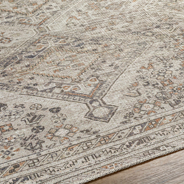 Hauteloom Barny SAMABARNYA5 Ivory Machine Made Polyester Rug