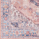Hauteloom Kera SAMAKERABA1 Dusty Pink Machine Made Polyester Rug