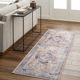 Hauteloom Kera SAMAKERABA1 Dusty Pink Machine Made Polyester Rug
