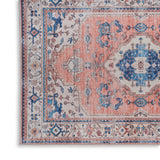 nourison fulton ful11 coral rug