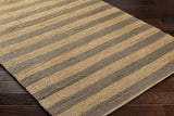 Hauteloom Ilkay SATBILKAYA2 Camel Woven/Flatwoven Jute Rug