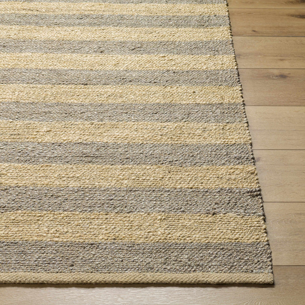 Hauteloom Ilkay SATBILKAYA2 Camel Woven/Flatwoven Jute Rug