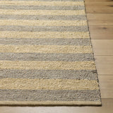 Hauteloom Ilkay SATBILKAYA2 Camel Woven/Flatwoven Jute Rug