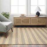Hauteloom Ilkay SATBILKAYA2 Camel Woven/Flatwoven Jute Rug