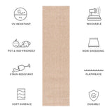 safavieh clearance sisal all weather saw402b natural rug