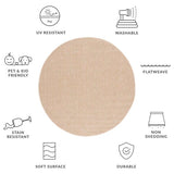 safavieh clearance sisal all weather saw402b natural rug