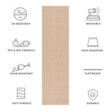 safavieh clearance sisal all weather saw420b natural rug