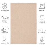 safavieh clearance sisal all weather saw420b natural rug