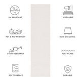 safavieh clearance sisal all weather saw460a ivory rug
