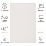 safavieh clearance sisal all weather saw460a ivory rug