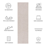 safavieh clearance sisal all weather saw460b natural rug
