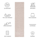 safavieh clearance sisal all weather saw460c beige rug