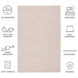 safavieh clearance sisal all weather saw460c beige rug