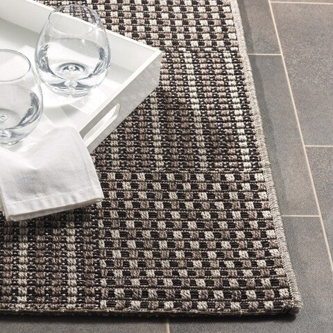 safavieh clearance sisal all weather saw648z black rug