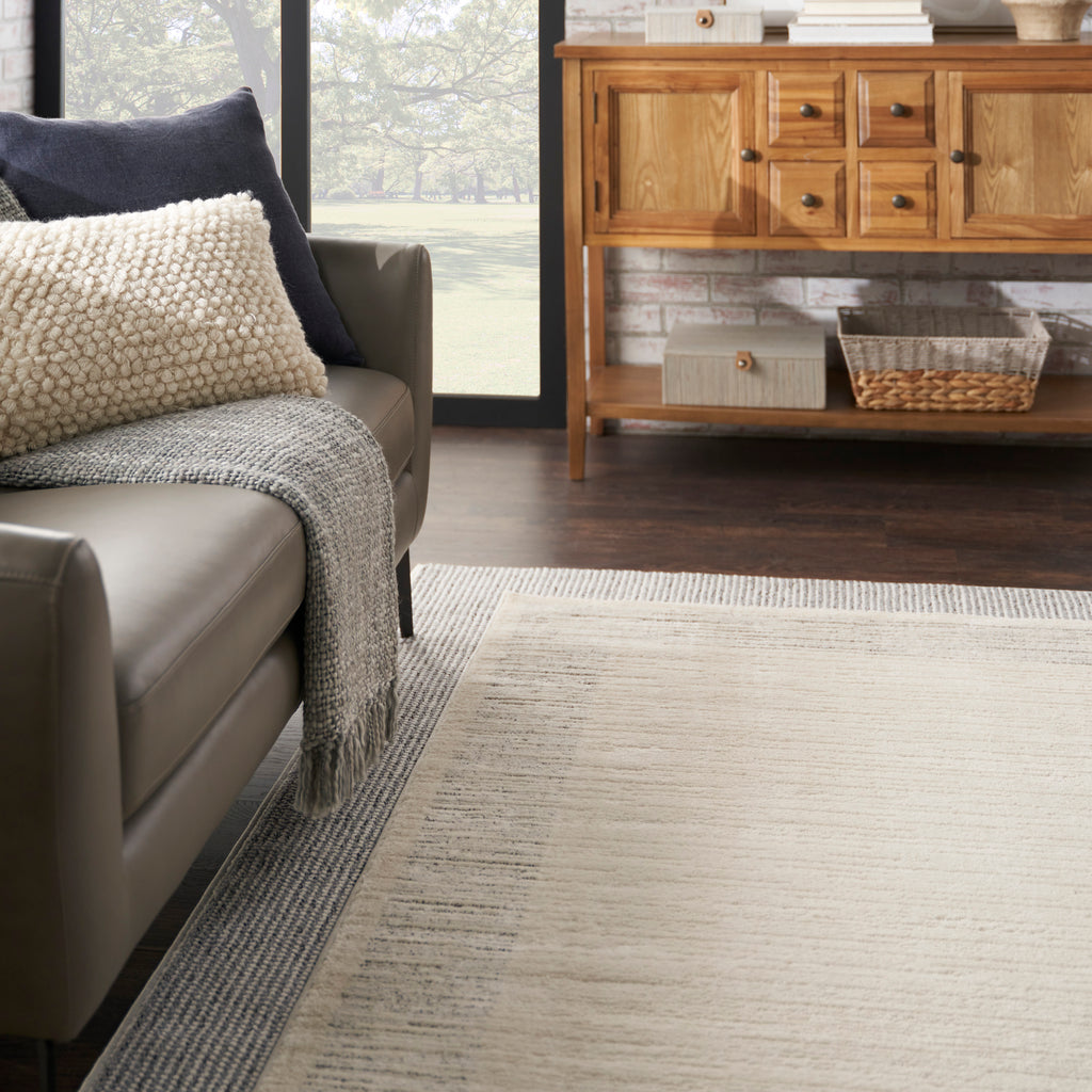 nourison natural texture ntx01 ivory grey rug
