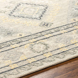 Hauteloom Alena SAYFALENAA1 Light Gray Hand Tufted Wool Rug