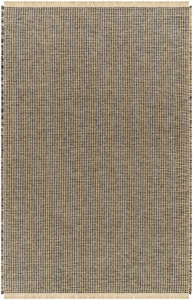 Hauteloom Libba SBBKLIBBAA1 Black Machine Made Jute Rug
