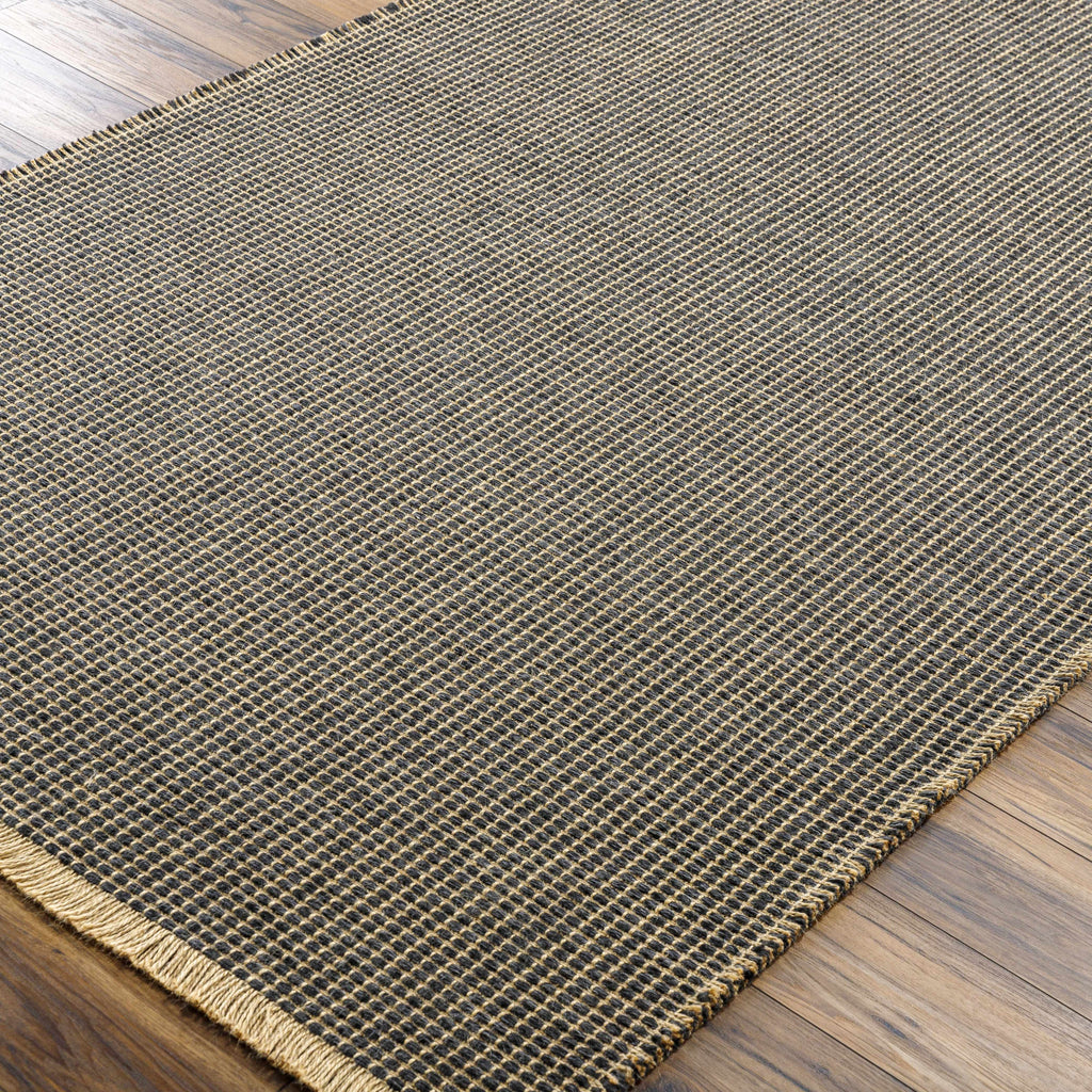 Hauteloom Libba SBBKLIBBAA1 Black Machine Made Jute Rug