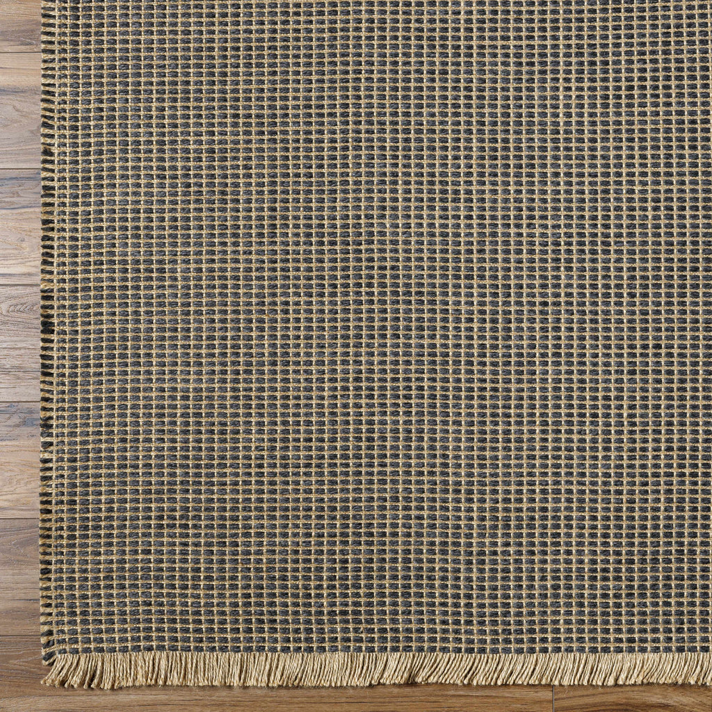 Hauteloom Libba SBBKLIBBAA1 Black Machine Made Jute Rug
