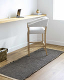 Hauteloom Libba SBBKLIBBAA1 Black Machine Made Jute Rug