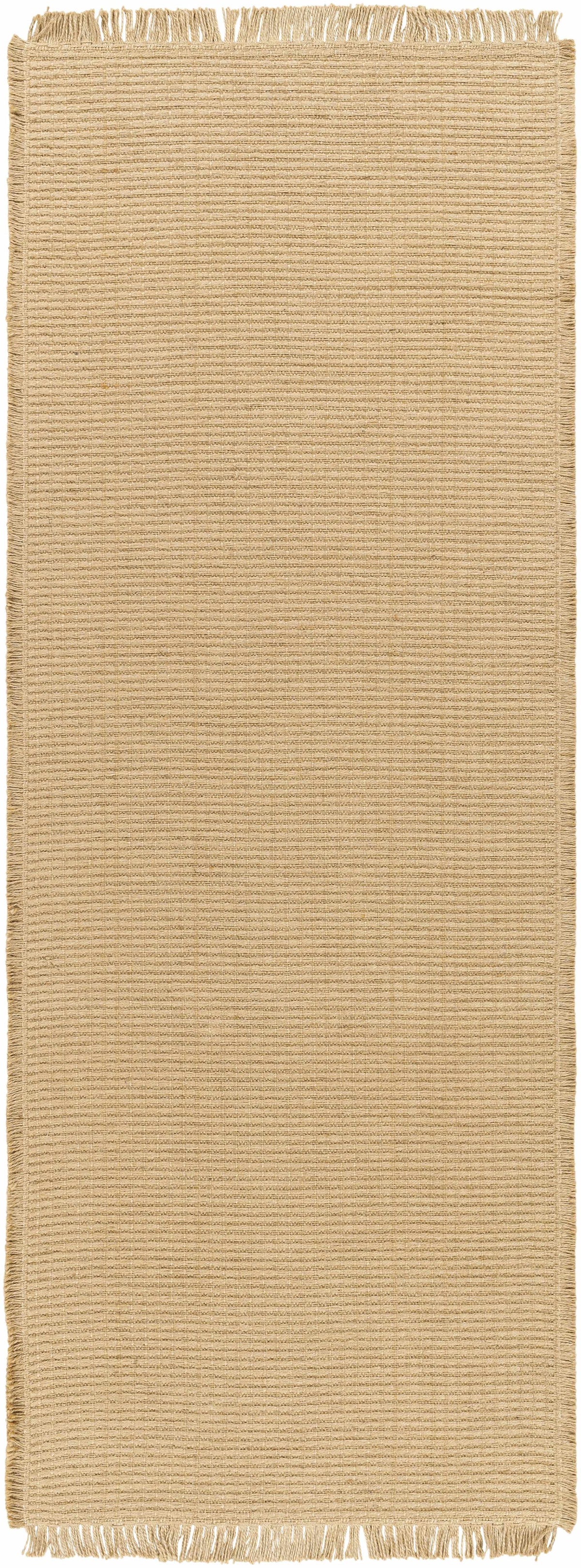 Hauteloom Mubin SBBKMUBINA1 LightBrown Machine Made Jute Rug