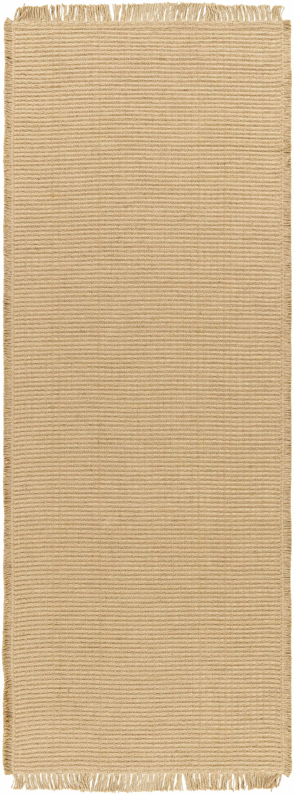 Hauteloom Mubin SBBKMUBINA1 LightBrown Machine Made Jute Rug