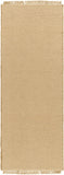 Hauteloom Mubin SBBKMUBINA1 LightBrown Machine Made Jute Rug
